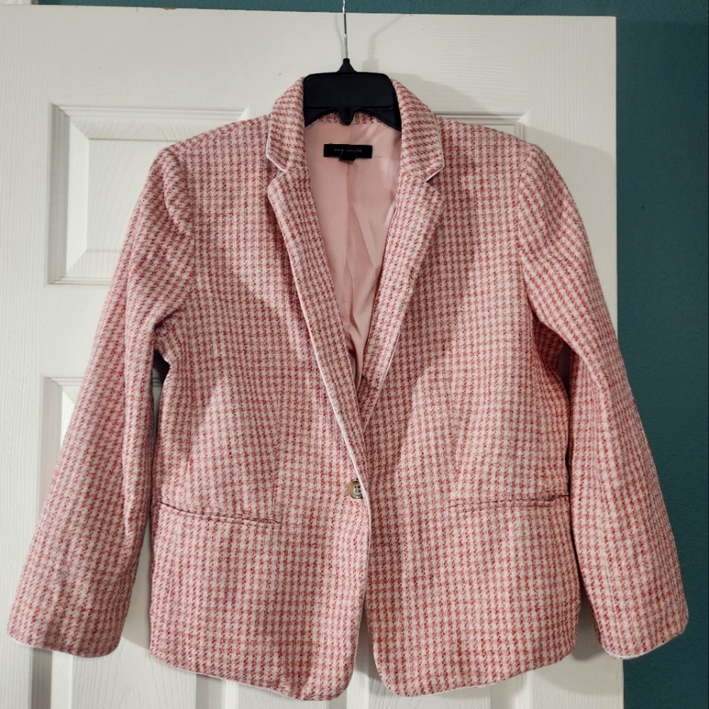 Ann Taylor Pink blazer
